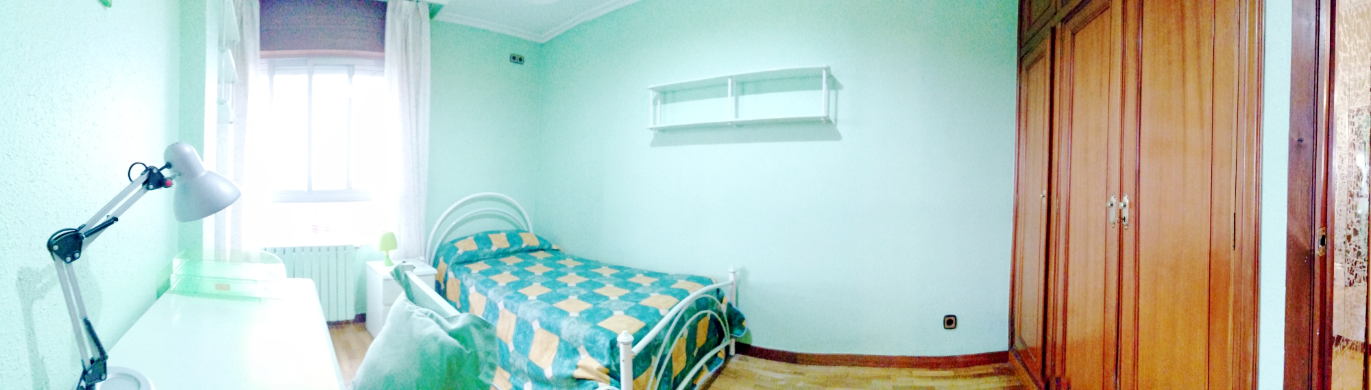 Habitación verde